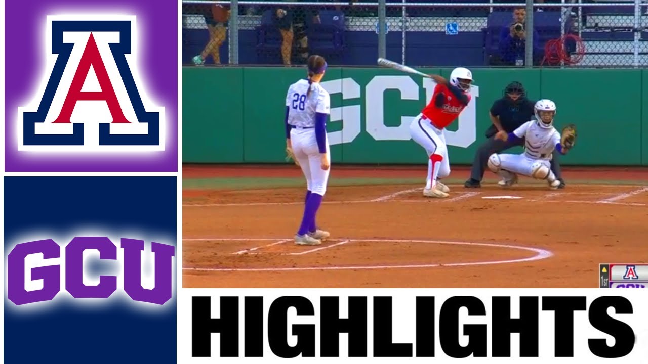 Arizona vs Grand Canyon Highlights | NCAA Softball Highlights | 2023 College Softball