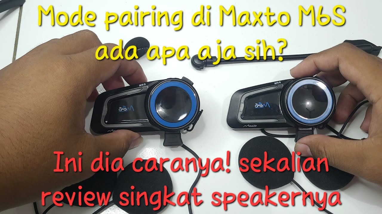 Mode pairing yang ada di Maxto M6S, lengkap banget! sekalian tes Music Sharing dan speakernya
