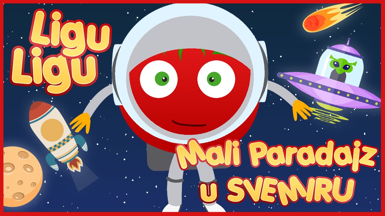 MALI PARADAJZ U SVEMIRU ★ LIGU LIGU ★ Crtani Film Za Decu Na Srpskom (Epizoda #1)