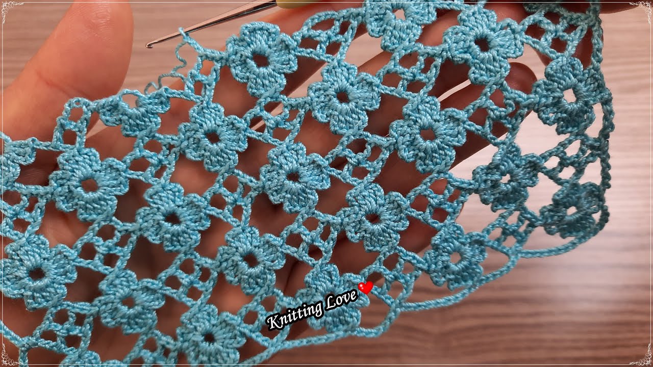 Super👌Very Easy Beautiful Flower Crochet how to knit sweater design  Knitting for beginners