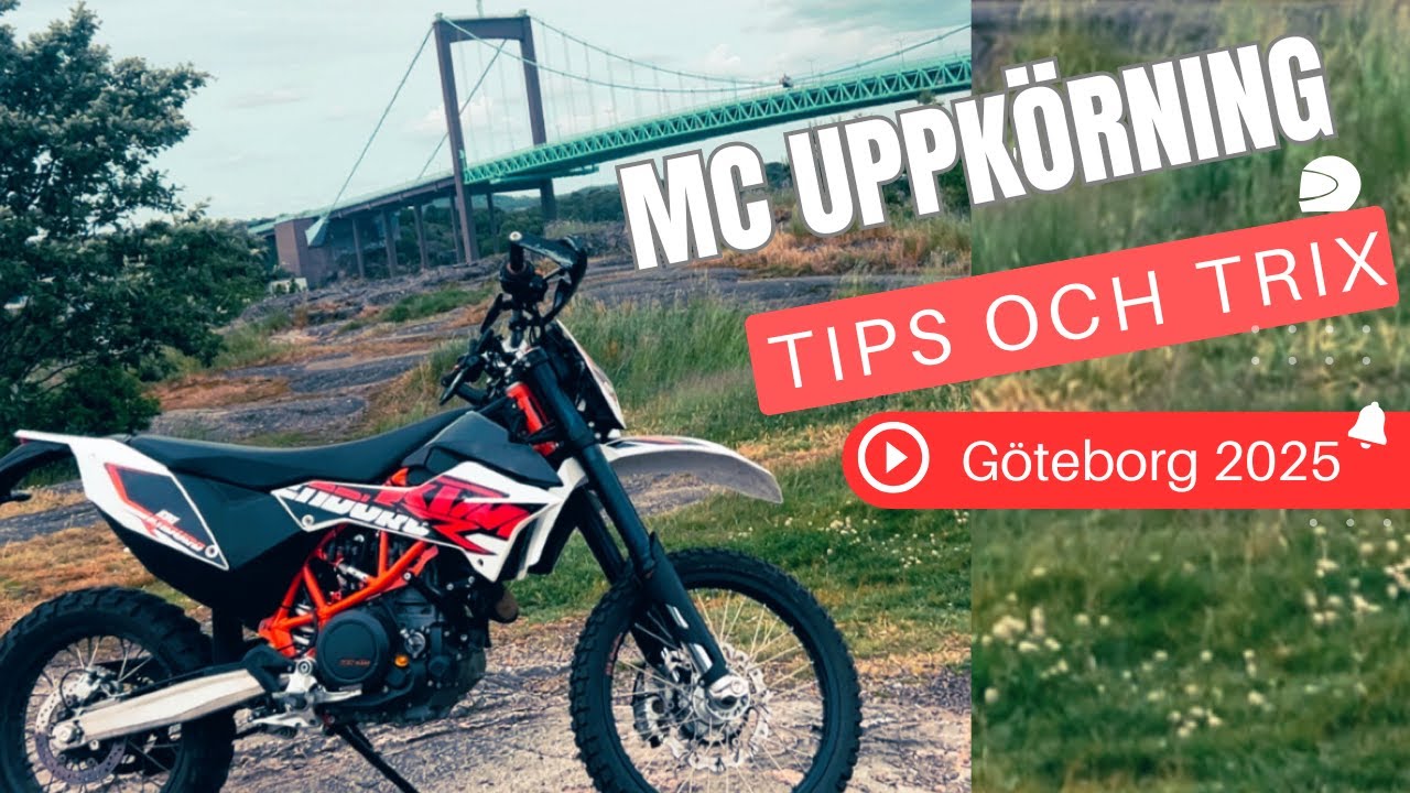 Mc uppkörning tips Säve Göteborg 2025