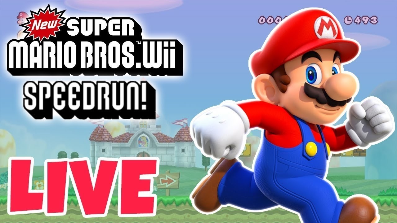 🔴LIVE - ANY% SUPER MARIO BROS. WII SPEEDRUN [PB 31:27]