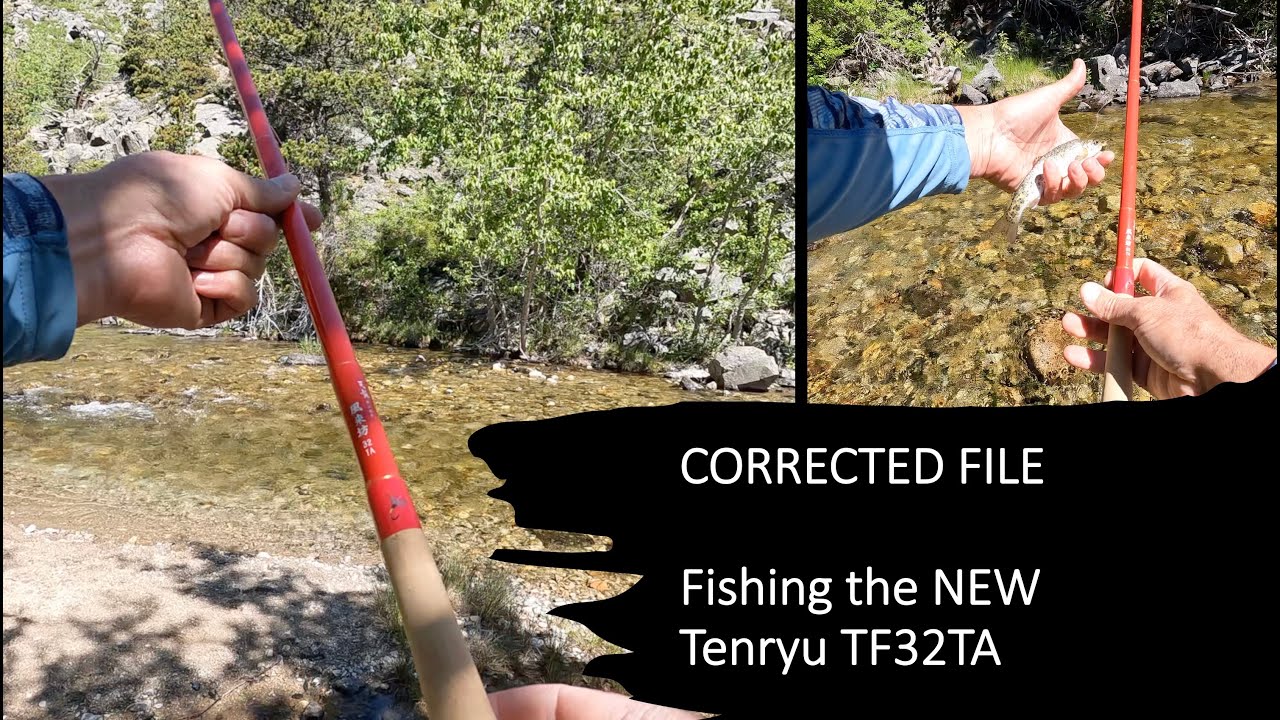 CORRECT FILE - First time fishing the Tenryu TF32TA