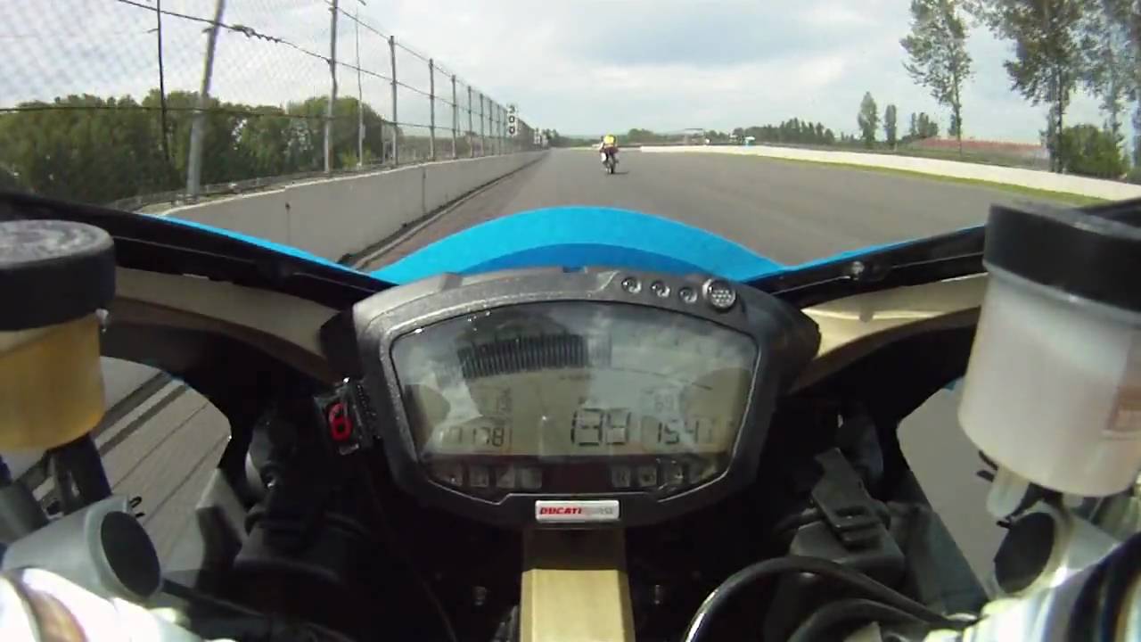 GoPro Hero HD Onboard Ducati 1098s Portland International Raceway. 1 of 4