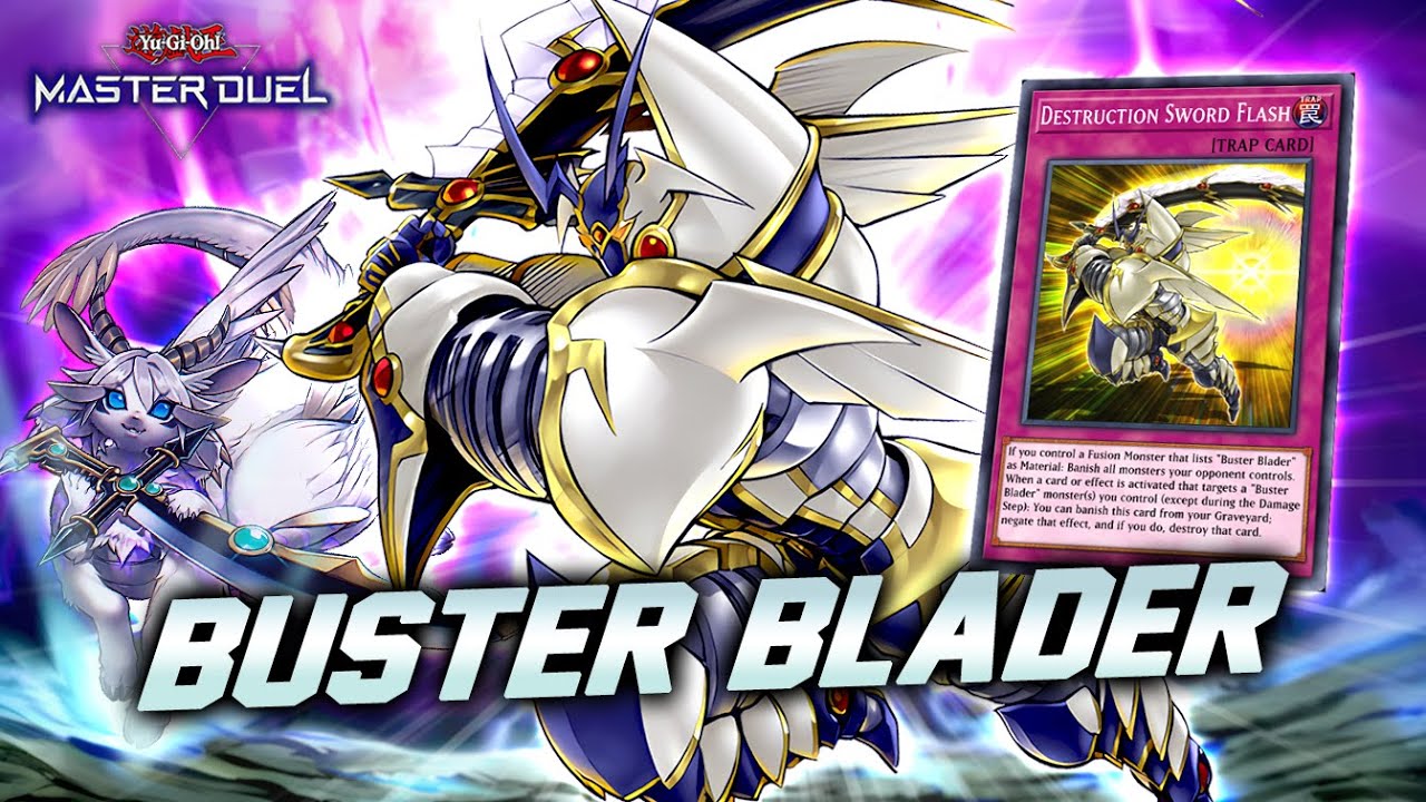 BANISH ENTIRE DRAGON! BUSTER BLADER DECK 2024 🐲🐲 Destruction Sword Flash! / Master Duel
