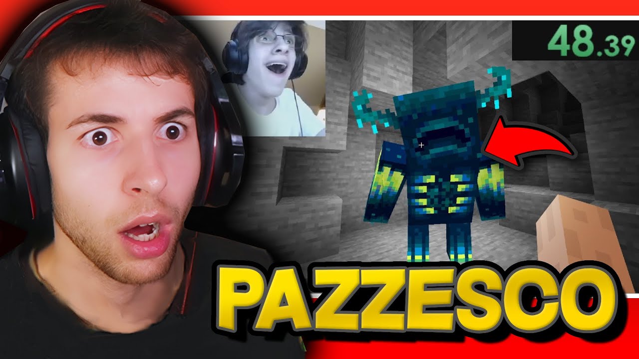 Reagisco ai RECORD MONDIALI di WARDEN E WITHER di Minecraft...