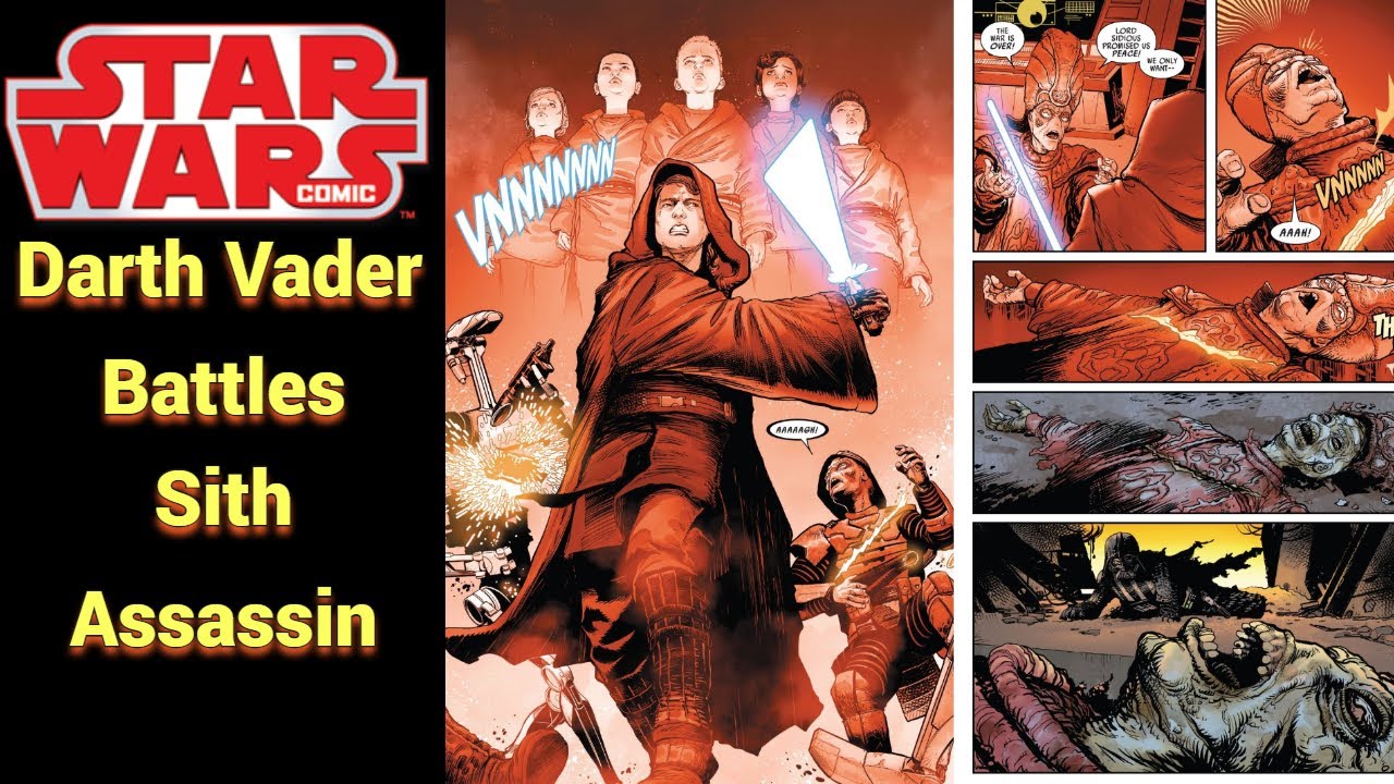 DARTH VADER VS Ochi From The Rise of Skywalker | Into the Fire Part 2 | Star Wars Comic Review