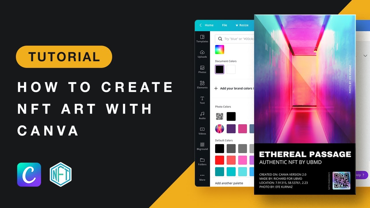 How to Create NFT Art With Canva (NFT Trading Card Tutorial)