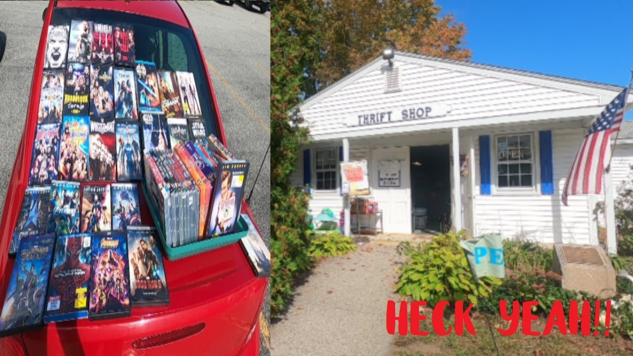 Wild Finds ~ Huge Thrift Store DVD Score and more!
