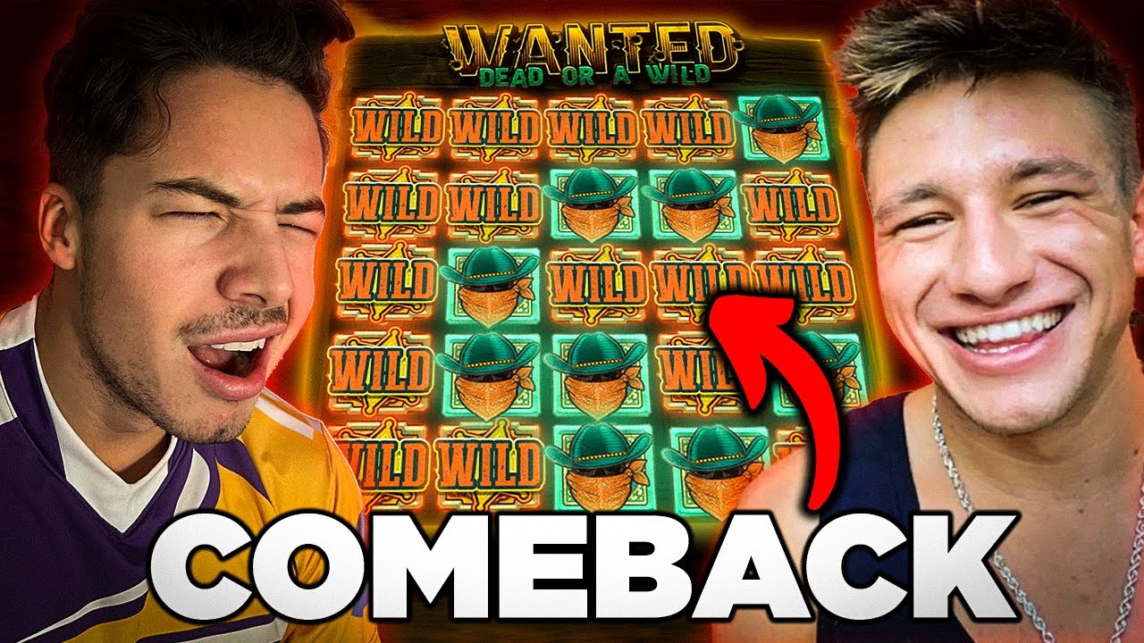 STEVEWILLDOIT & RYDURZ GAMBLE WITH 20,000$ RAW DEPOSIT (CRAZY COMEBACK)