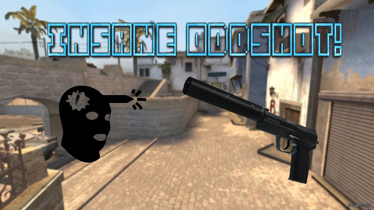 INSANE USP-S JUMPING HEADSHOT! (CS:GO Oddshot)