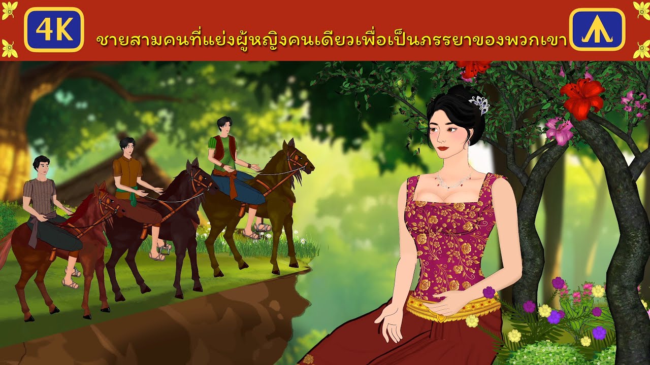 ชายสามคนที่แย่งผู้หญิงคนเดียวเพื่อเป็นภรรยาของพวกเขา | Airplane Tales Thai