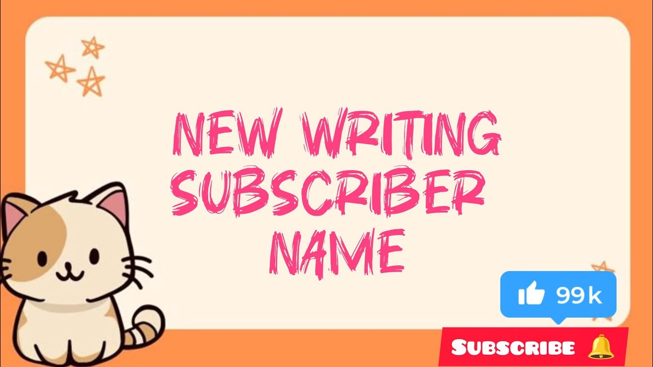 New subscribers name comment your cute name cutie 🥰❣️✍️🎉