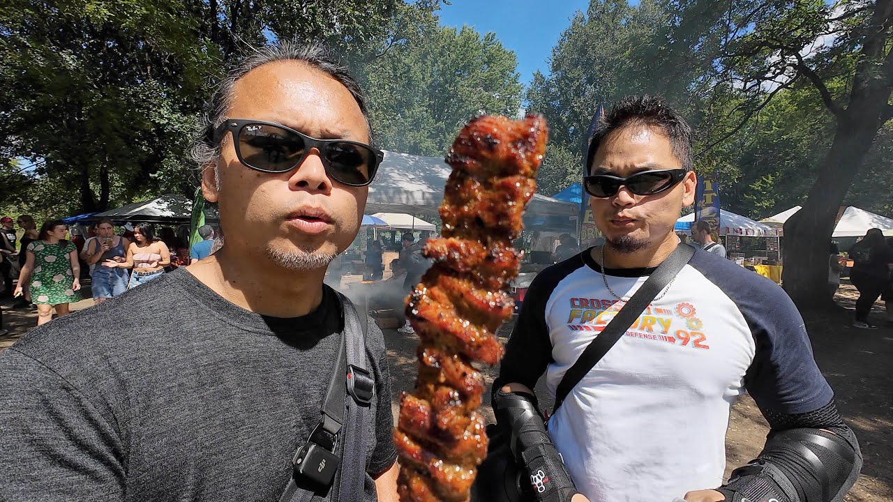 THE BEST BEEF STICKS at FDR Asian Street Food Market