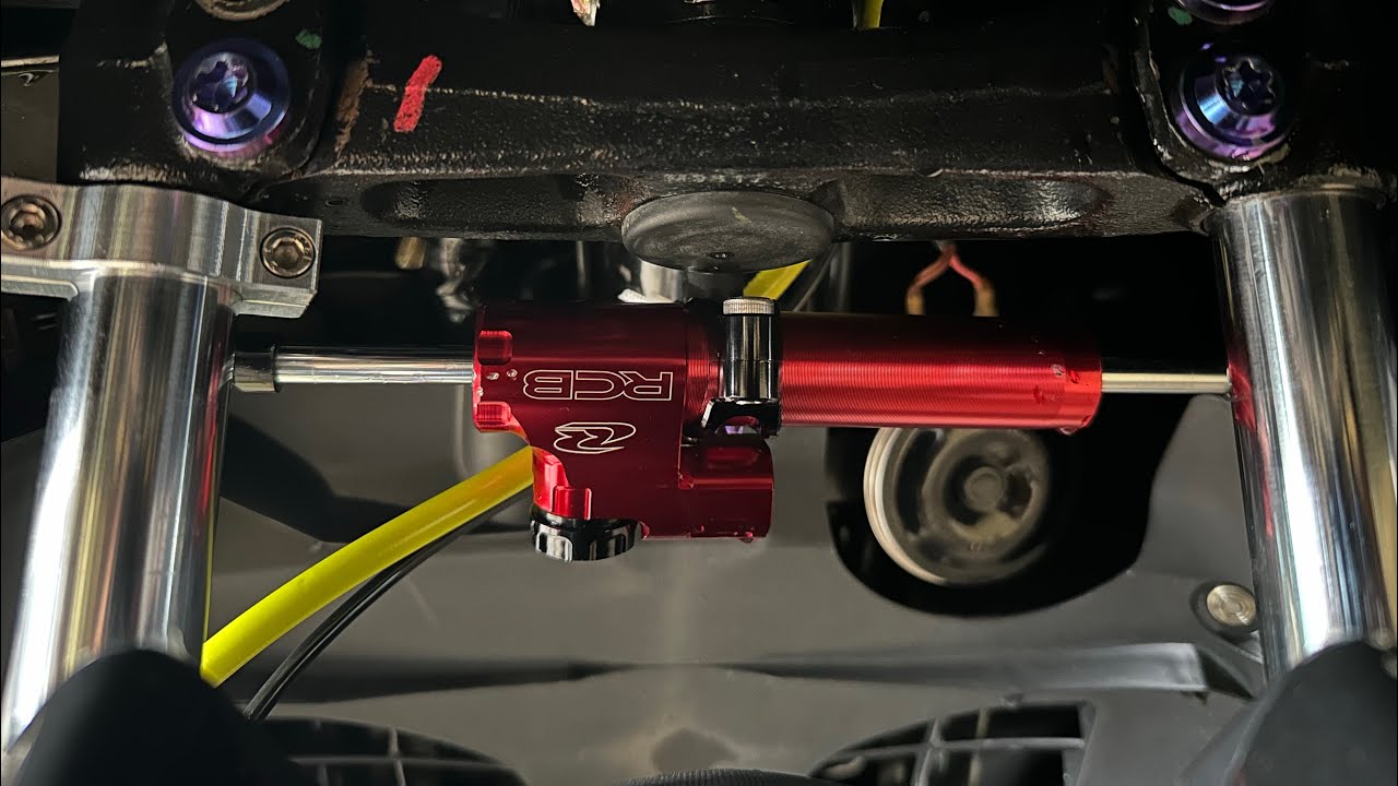 Aerox Steering Damper #yamaha #aerox