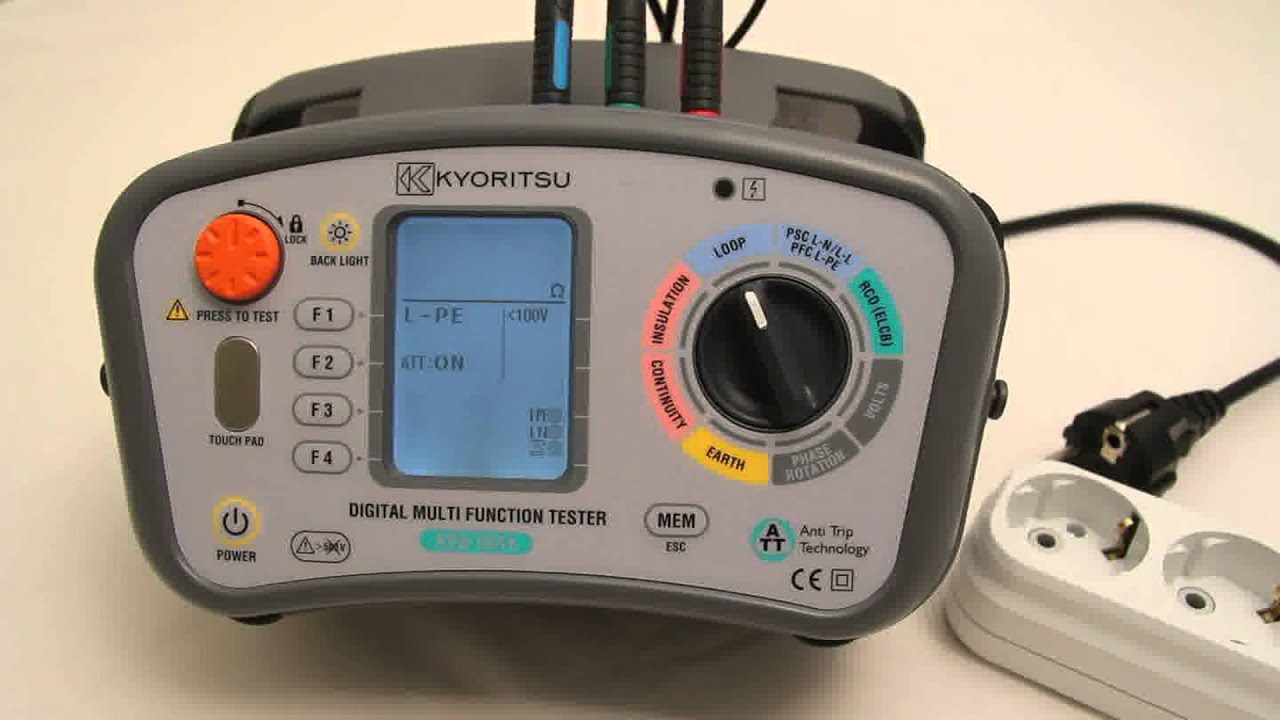 Kyoritsu KEW 6016, Çok Fonksiyonlu Test Cihazı (YENİ)