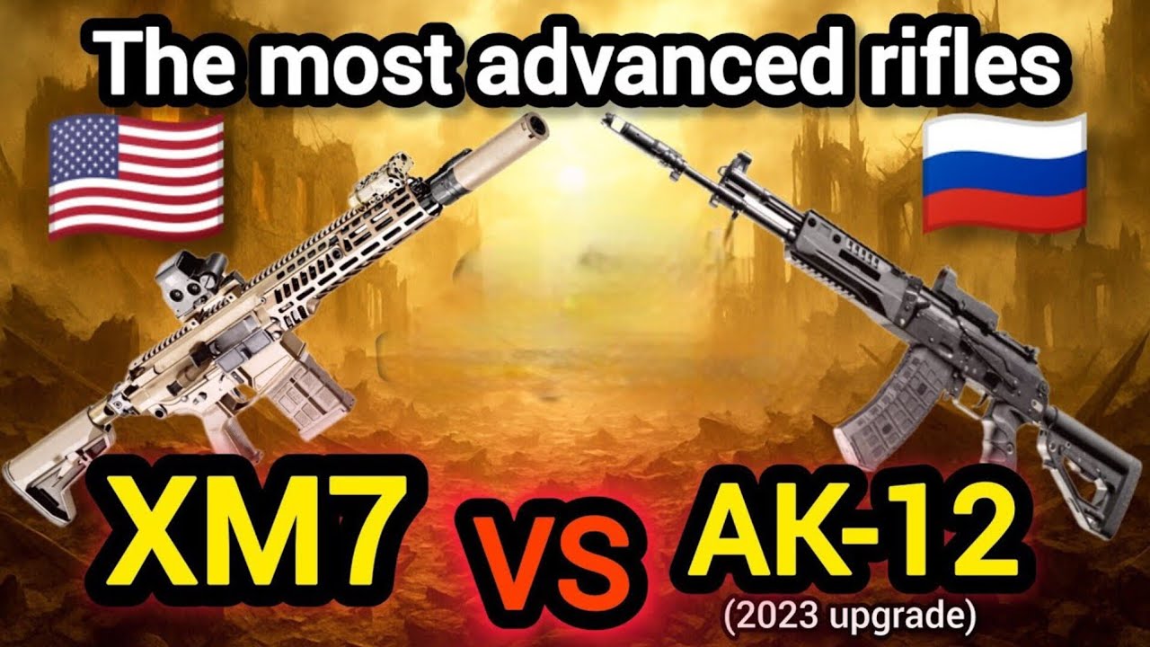 XM7 vs AK-12 (2023): The Ultimate Assault Rifle Showdown | American Tech vs Russian Durability