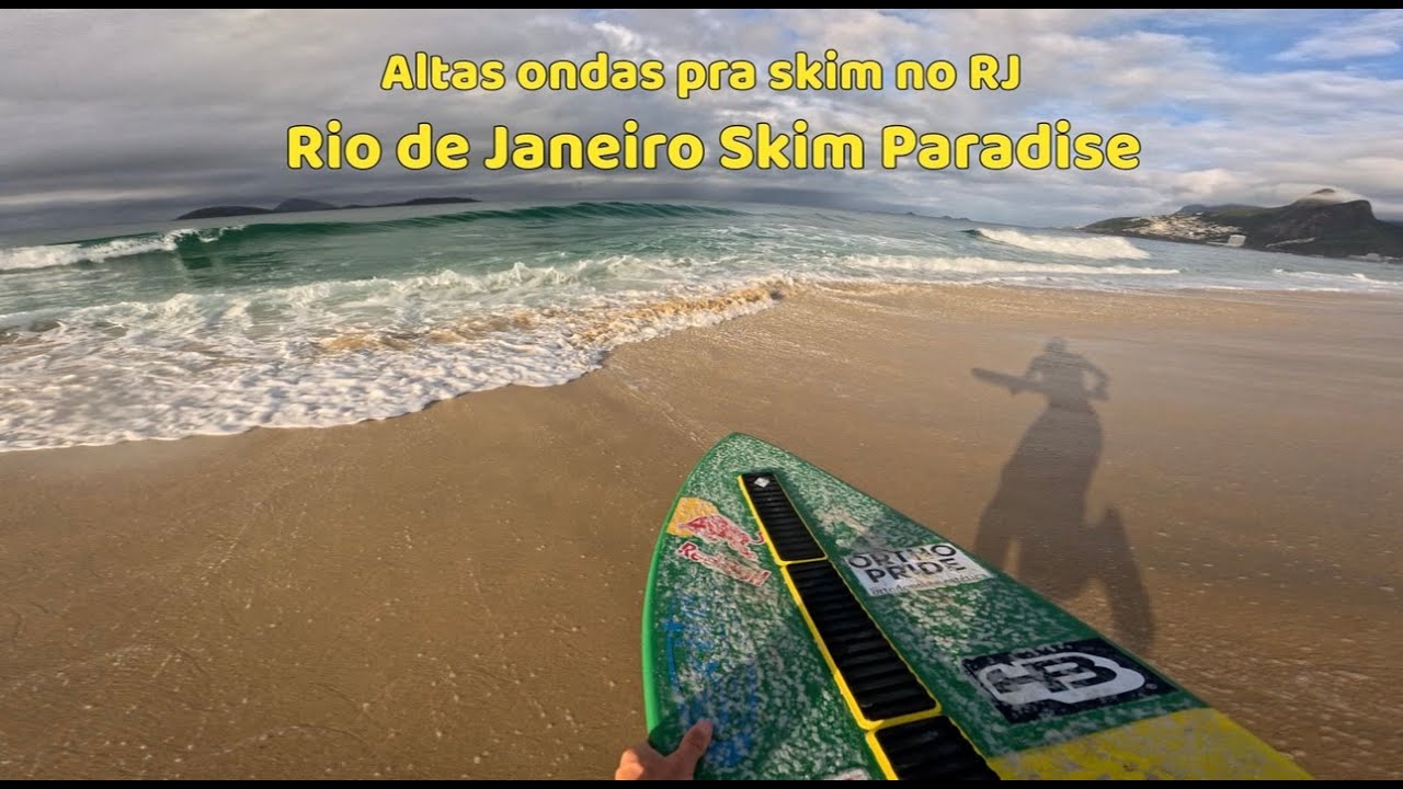 SKIMBOARD COM O 5X CAMPEÃO MUNDIAL //  LUCAS FINK SKIMBOARDING RIO DE JANEIRO
