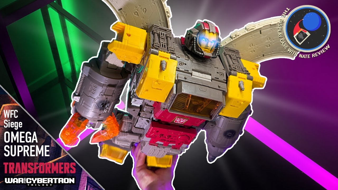 Transformers Omega Supreme Titan War For Cybertron Siege Распаковка и обзор