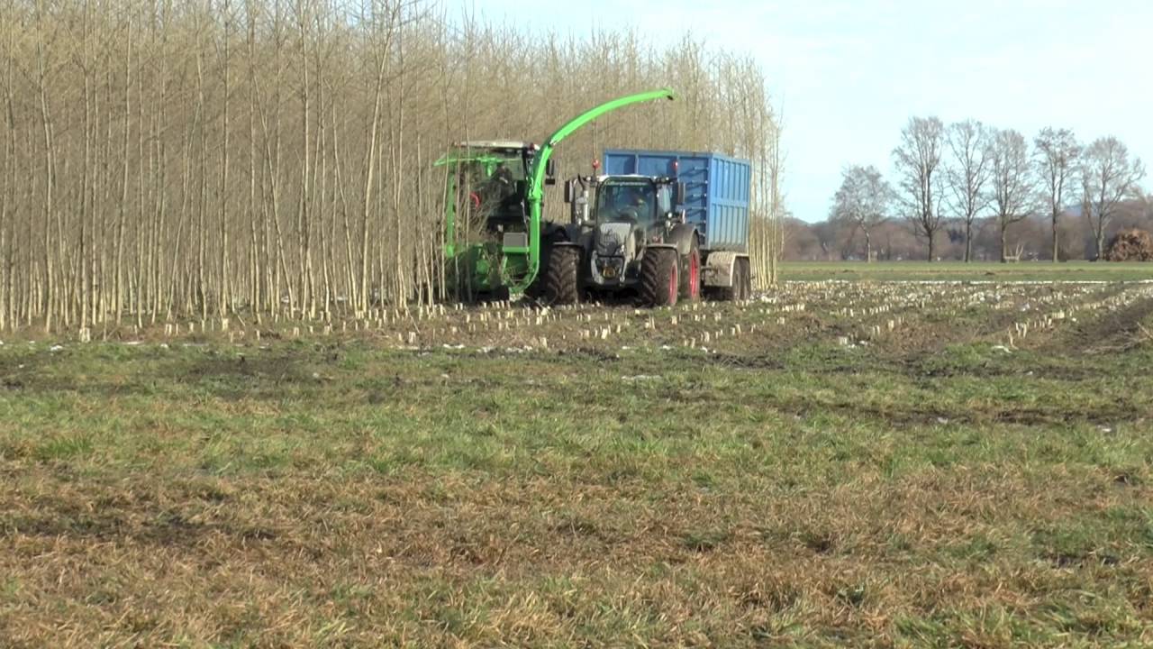 KUP Hacker MH 130 - Einzigartiger Anbaum&auml;hhacker zur Ernte von Energieholz - Video kurz