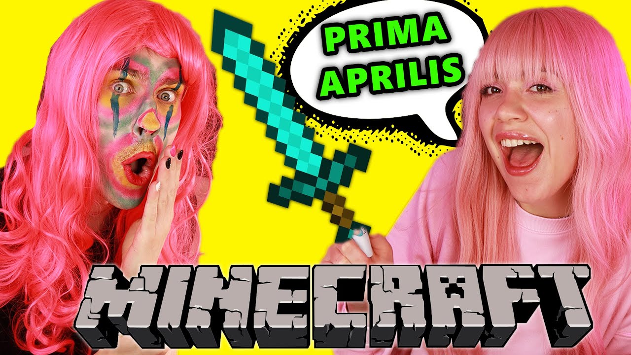 ⛏️ PRIMA APRILIS w MINECRAFT ⛏️ Martyna Zabawa & Paweł Malinowski