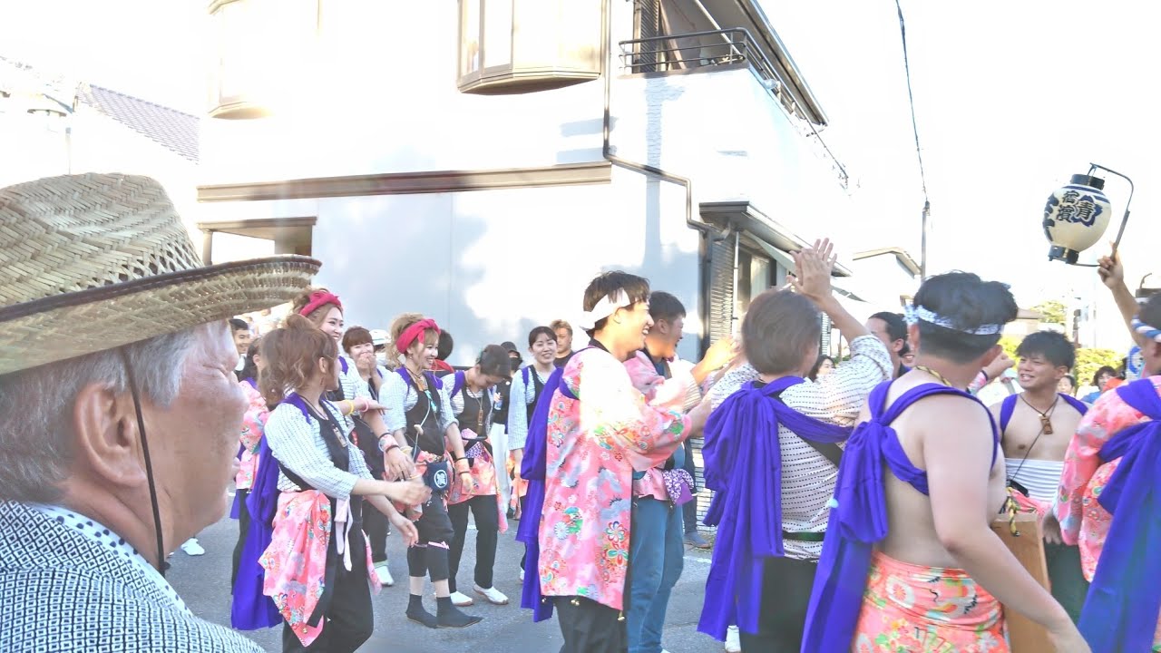 2023.7.29.  東庄町 笹川  宿浜地区と大木戸地区の競演① 踊り