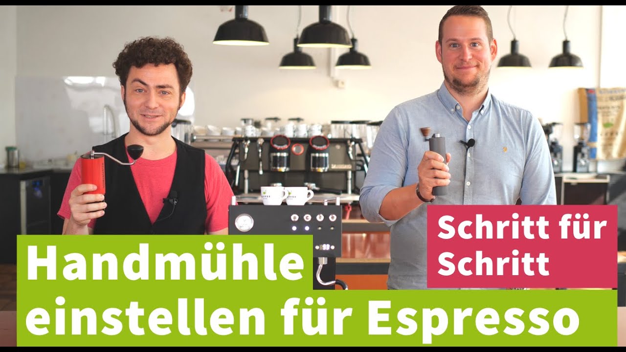 Handmühle für Espresso einstellen – Schritt für Schritt für Beginner