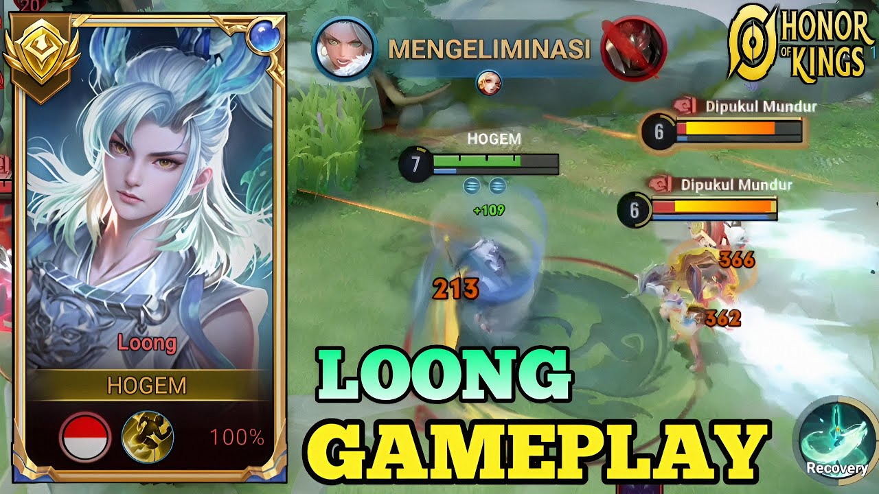 HOK | LOONG GAMEPLAY HONOR OF KING