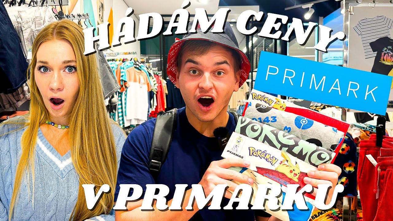 VŠECHNO CO UHÁDNE MU MUSÍM KOUPIT!😱 NĚMECKÝ PRIMARK