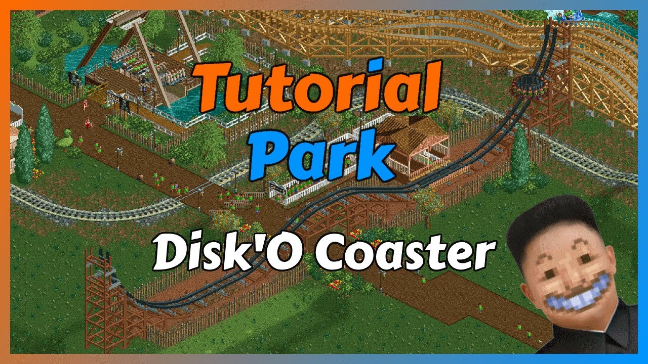 Disk'O Coaster Tutorial! - OpenRCT2 Tutorial Park Episode 19