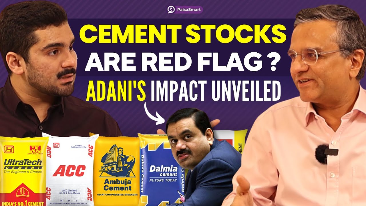Cement Stocks Analysis : From Wealth Creators to Destroyers ! Ft. Dipan Mehta | E28
