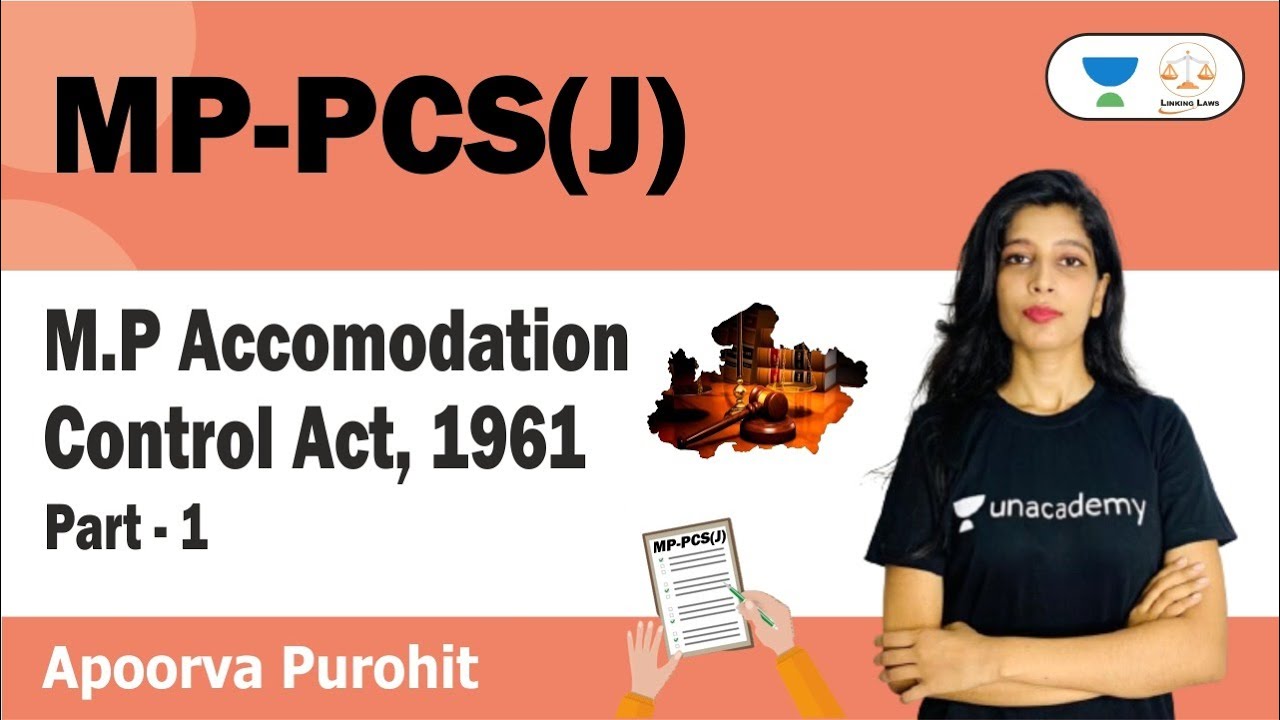 Introduction to M.P. Accommodation Control Act, 1961
