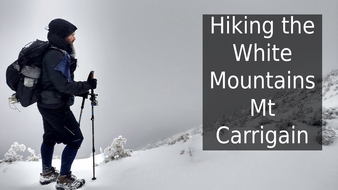 Hiking the White Mountains | Mt Carrigain | Winter-Like Conditions! | NH 4k