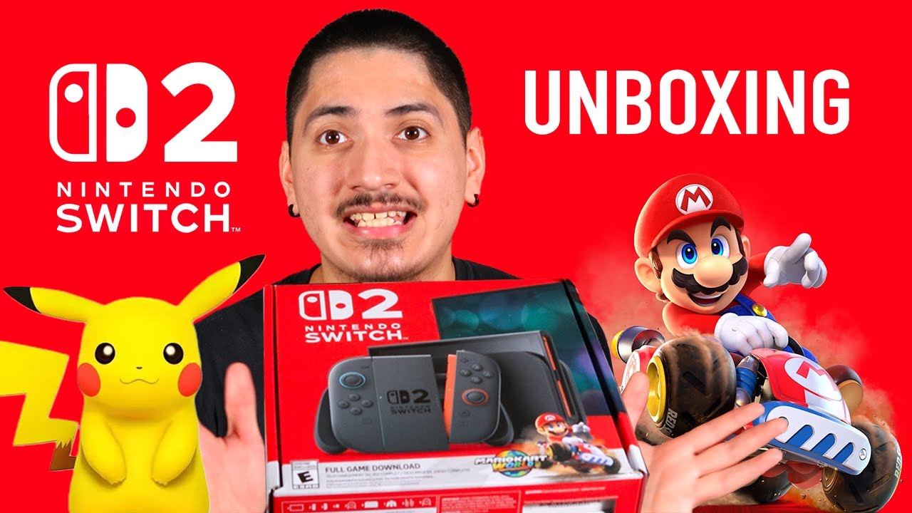 Nintendo Switch 2 Unboxing & Review