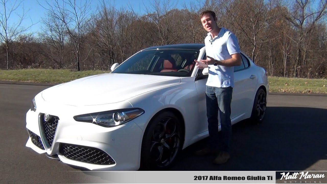 Review: 2017 Alfa Romeo Giulia Ti - The New Benchmark