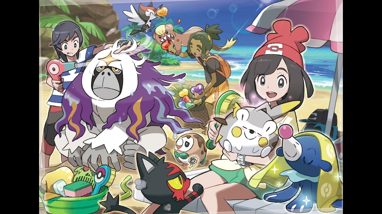 Pokémon Sun & Moon OST - Poképelago (Day) (Pokémon Black 2/White 2 Soundfont)