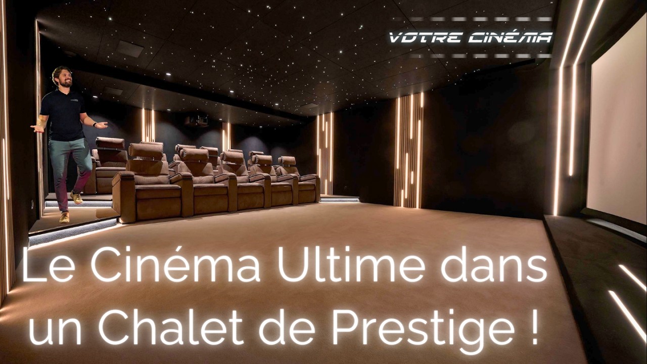14🎤 Quand le luxe rencontre l'innovation dans un Cinéma Privé !