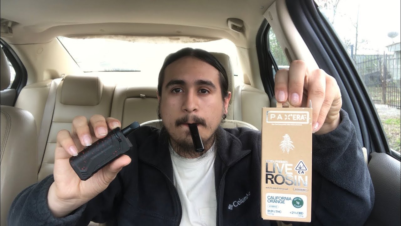 California Orange Live Rosin Pax Era Review | Cart Sesh