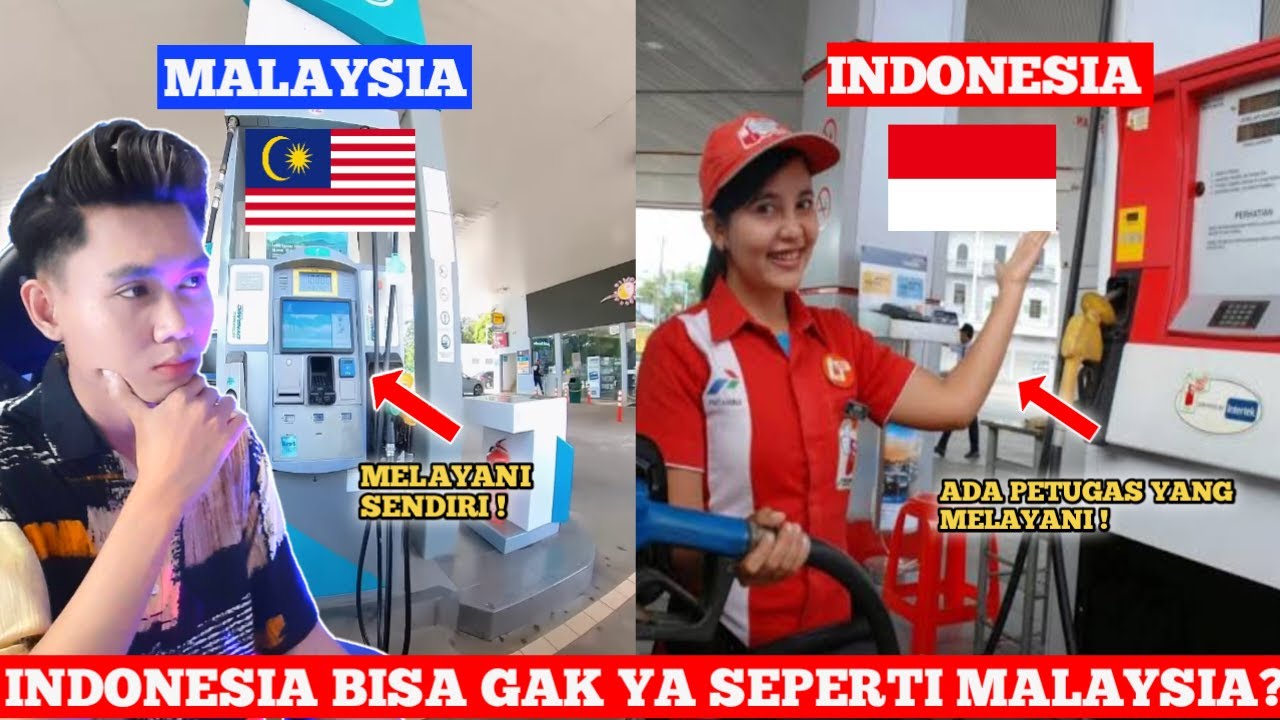 KEREN ! BEGINI CARA ORANG MALAYSIA MENGISI BENSIN ! Beda banget dengan di Indonesia