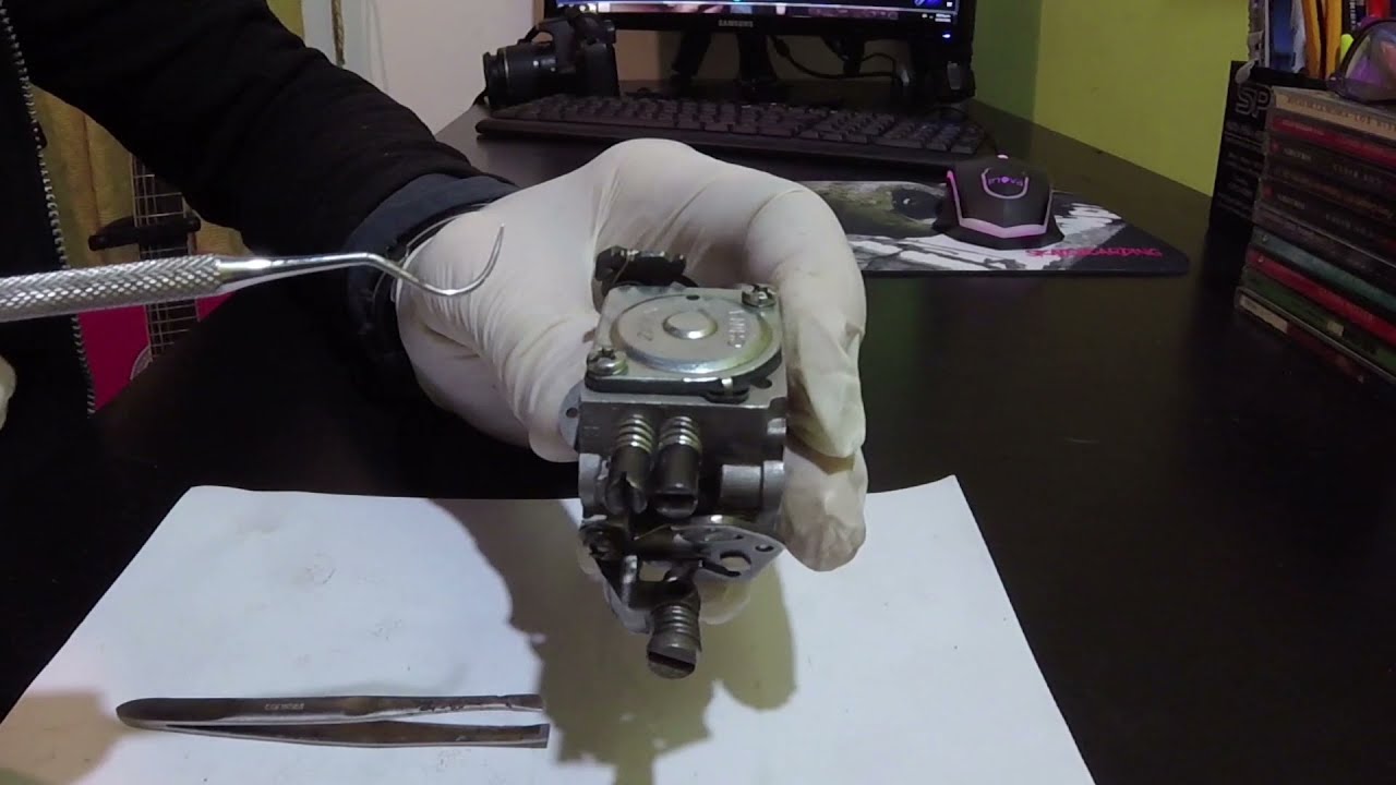 Carburación motosierra Husqvarna 45 - Desarmado fácil - Consejos.