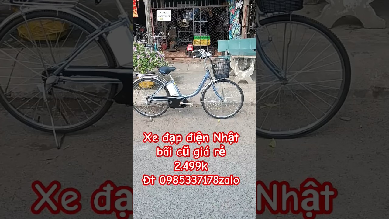 Xe đạp điện Nhật b&atilde;i cũ gi&aacute; rẻ đt 0985337178