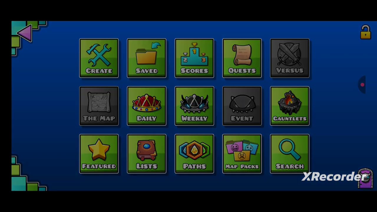 Jugando geometry dash 🤑
