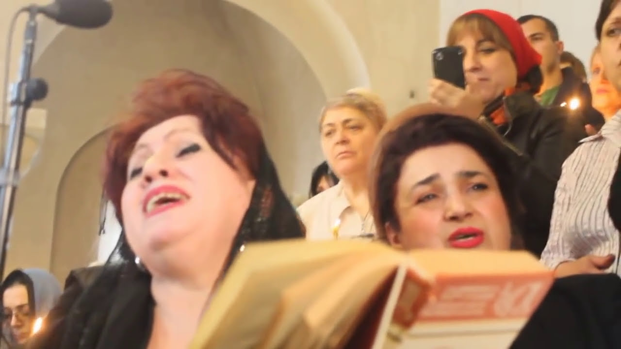დატირება, ნაირა ნაჩხატაშვილი 2014/18/03/ Bemoan on jesus Naira Nachkhatashvili