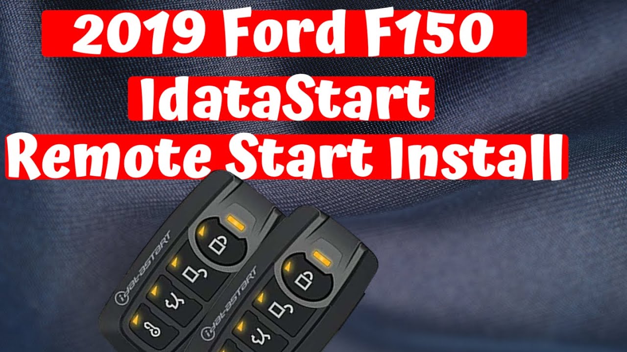 Установка системы дистанционного запуска IDATASTART | Ford F150 2019 года