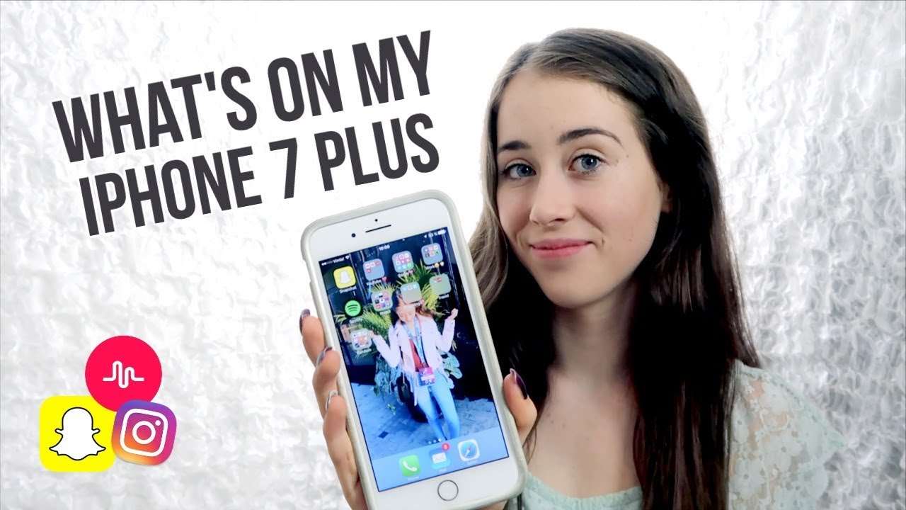 » What's On My iPhone 7 Plus? | 2017 Updated «