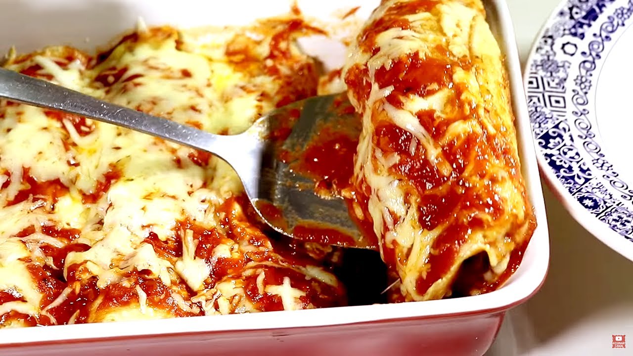Panqueca de Forno  a mais gostosa do mundo