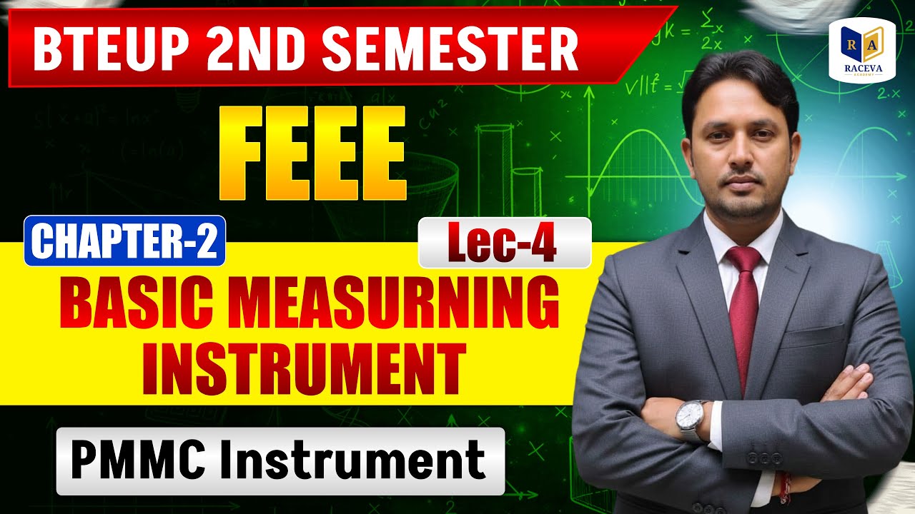 FEEE | PMMC Instrument | Chapter-2 Lec-4 | Explained Simply | BTEUP 2nd Semester