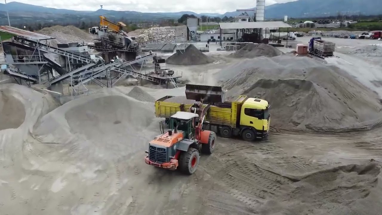 Kilitli Beton Parke Taşı Üretimi, Taş Kırma ve Eleme Tesisi