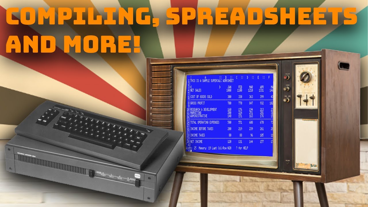 73 - Compiling on NABU and using office software