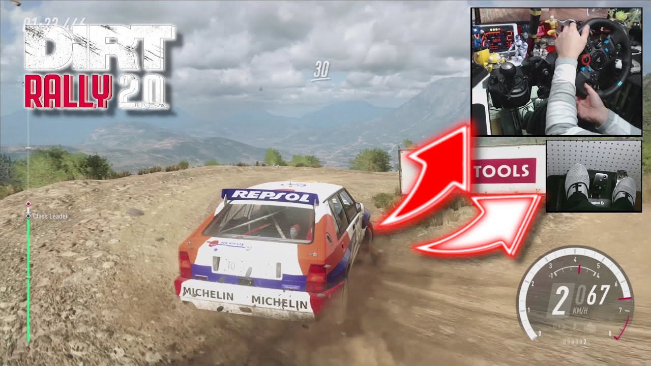 Lancia Delta Greece / Logitech G29 DiRT Rally 2.0